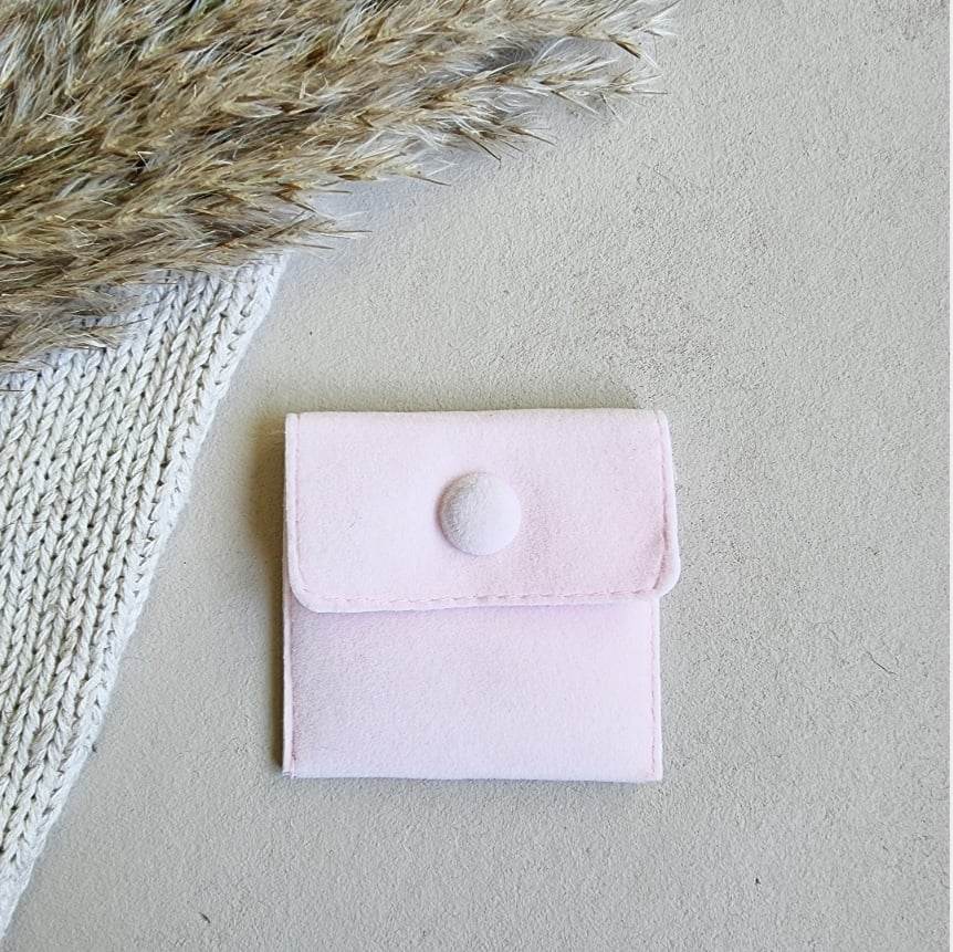 Markørmappe i velour - 7x7cm
