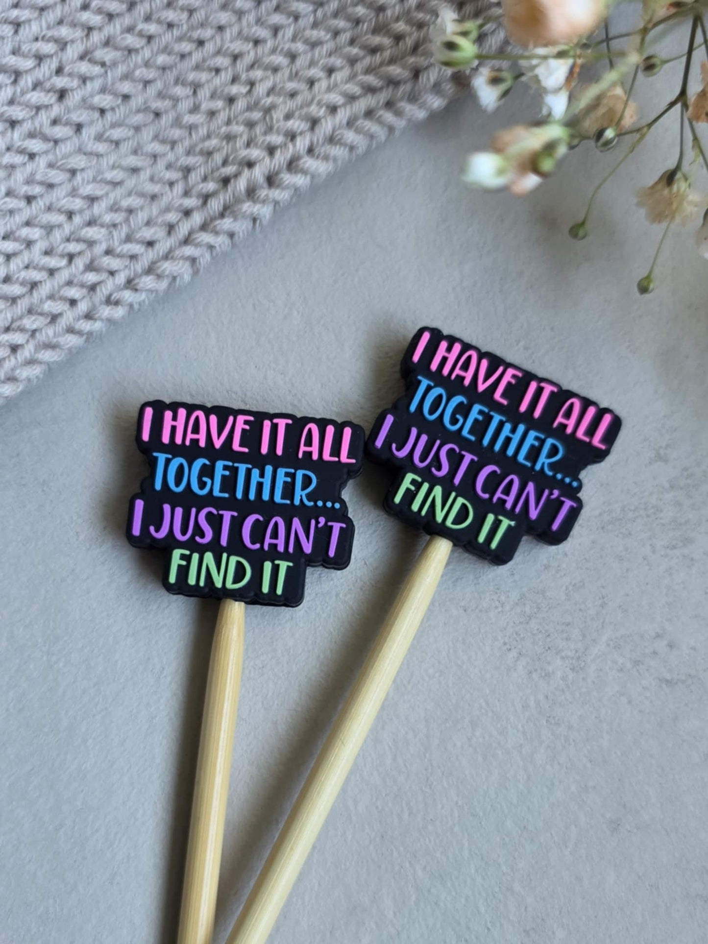 I have it all together.. - Maskestoppere