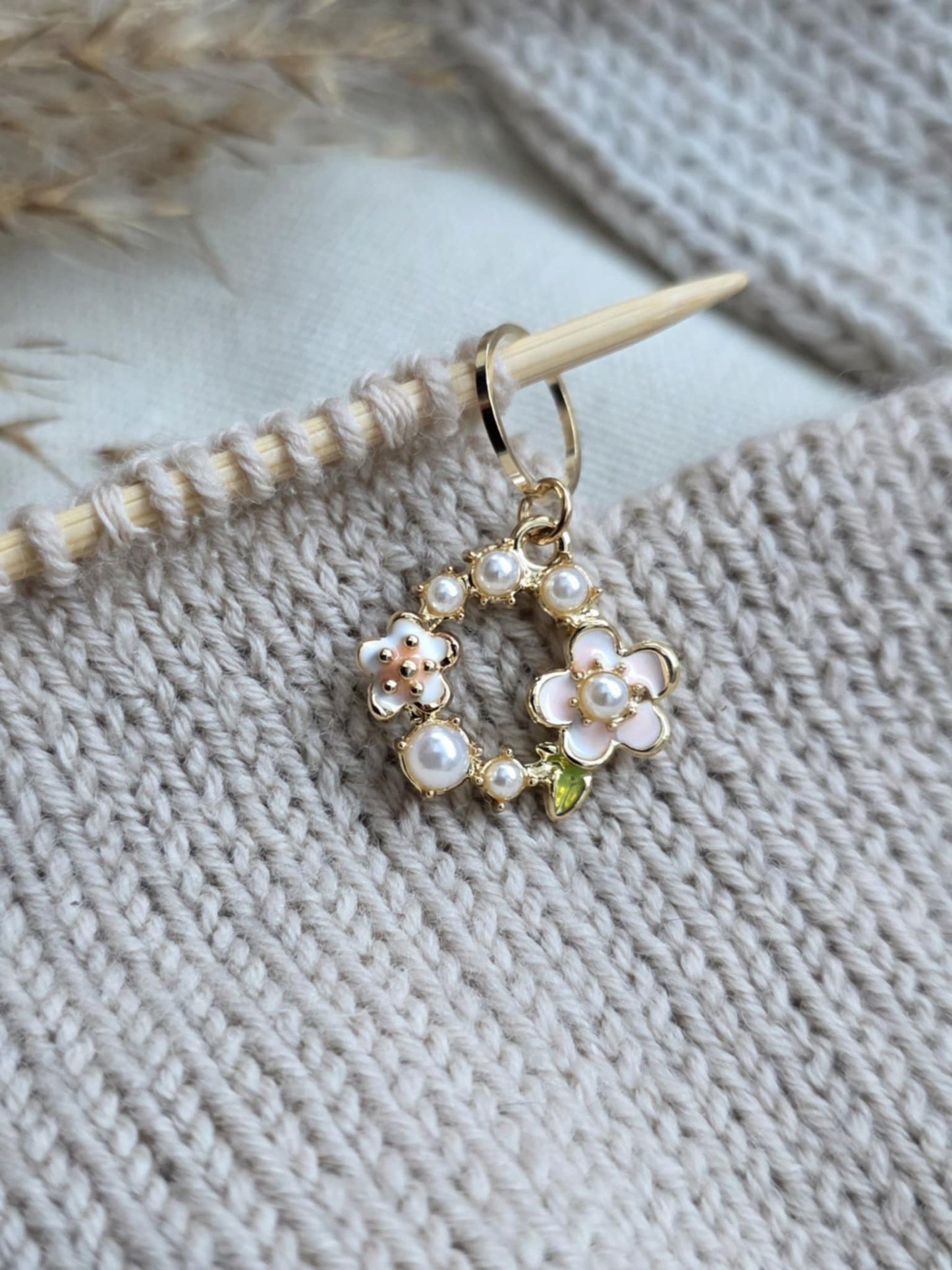 (NYHET) Blomsterkrans - Maskemarkør