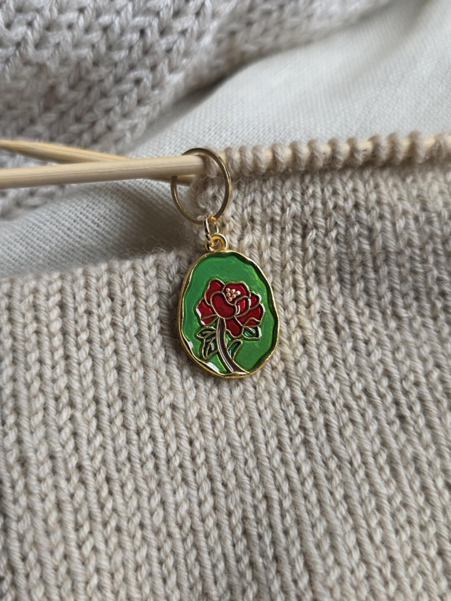 Smykke til strikketøyet - Maskemarkør