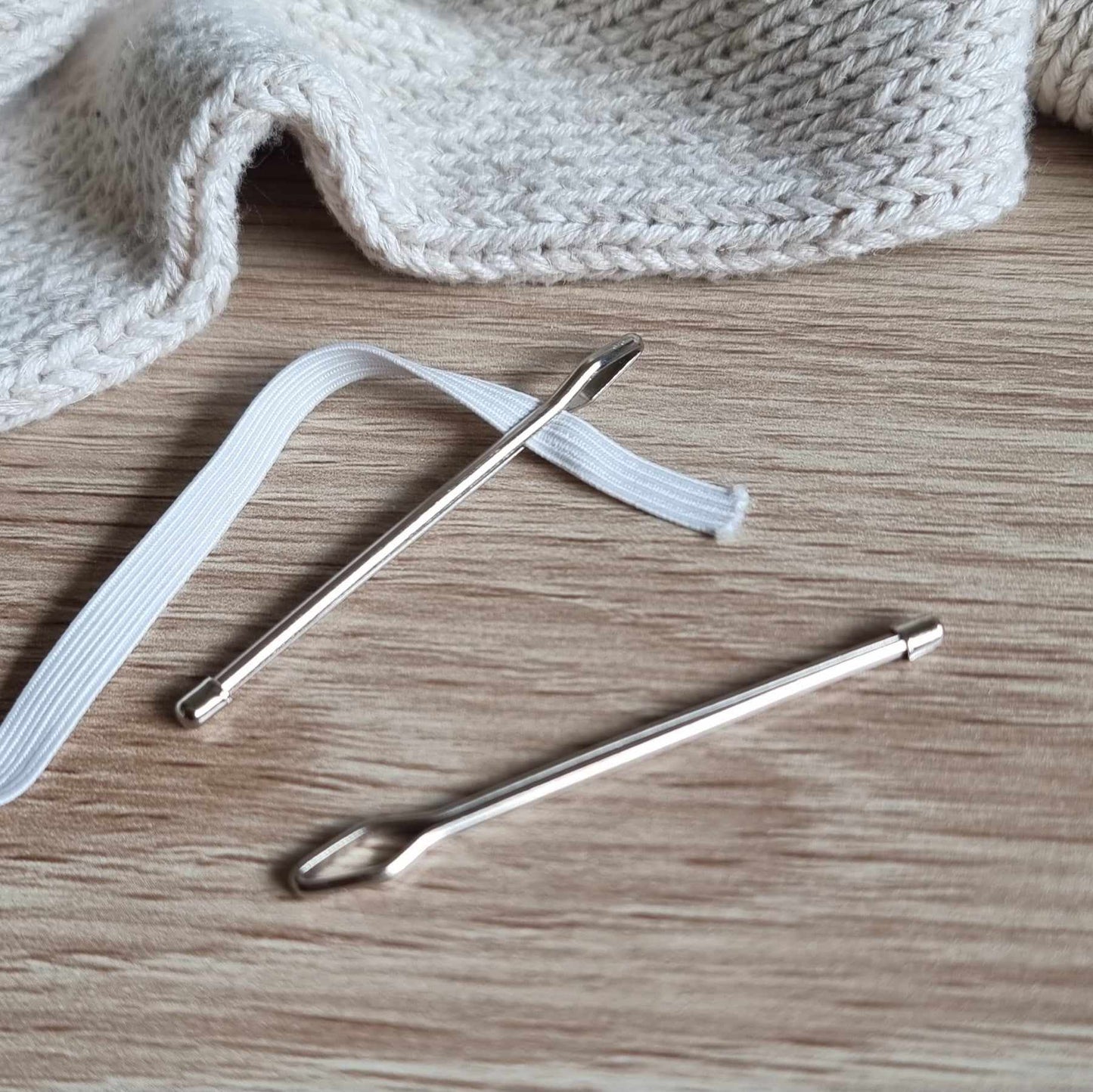 Bodkin nål til å tre i bånd