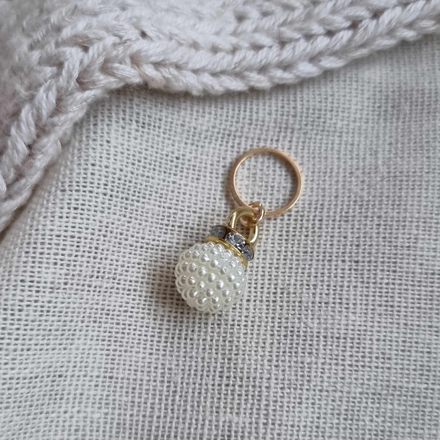 Kule med perle og bling - Maskemarkør