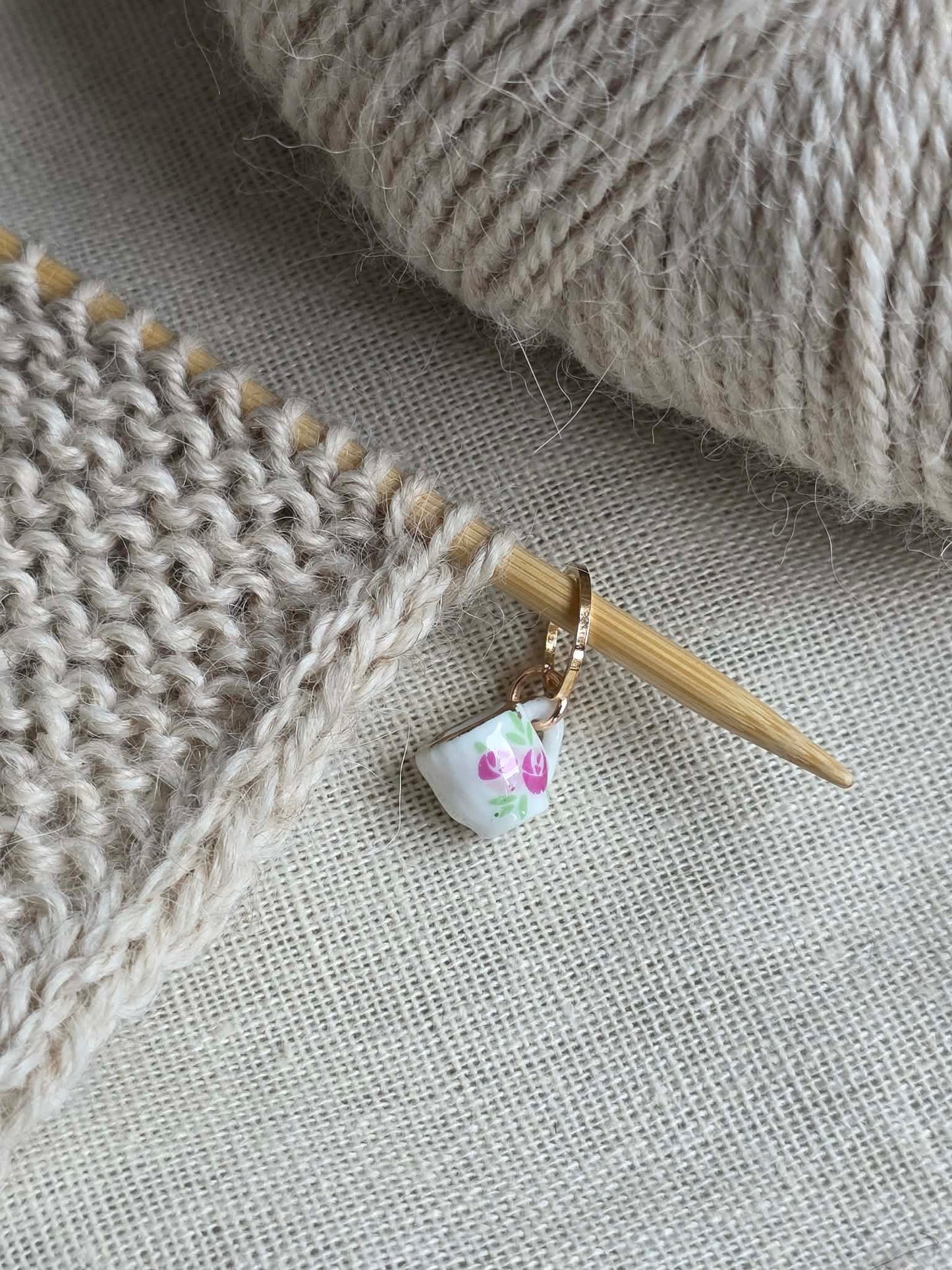 (VÅRNYHET) Porselenkopp Mini - Maskemarkør