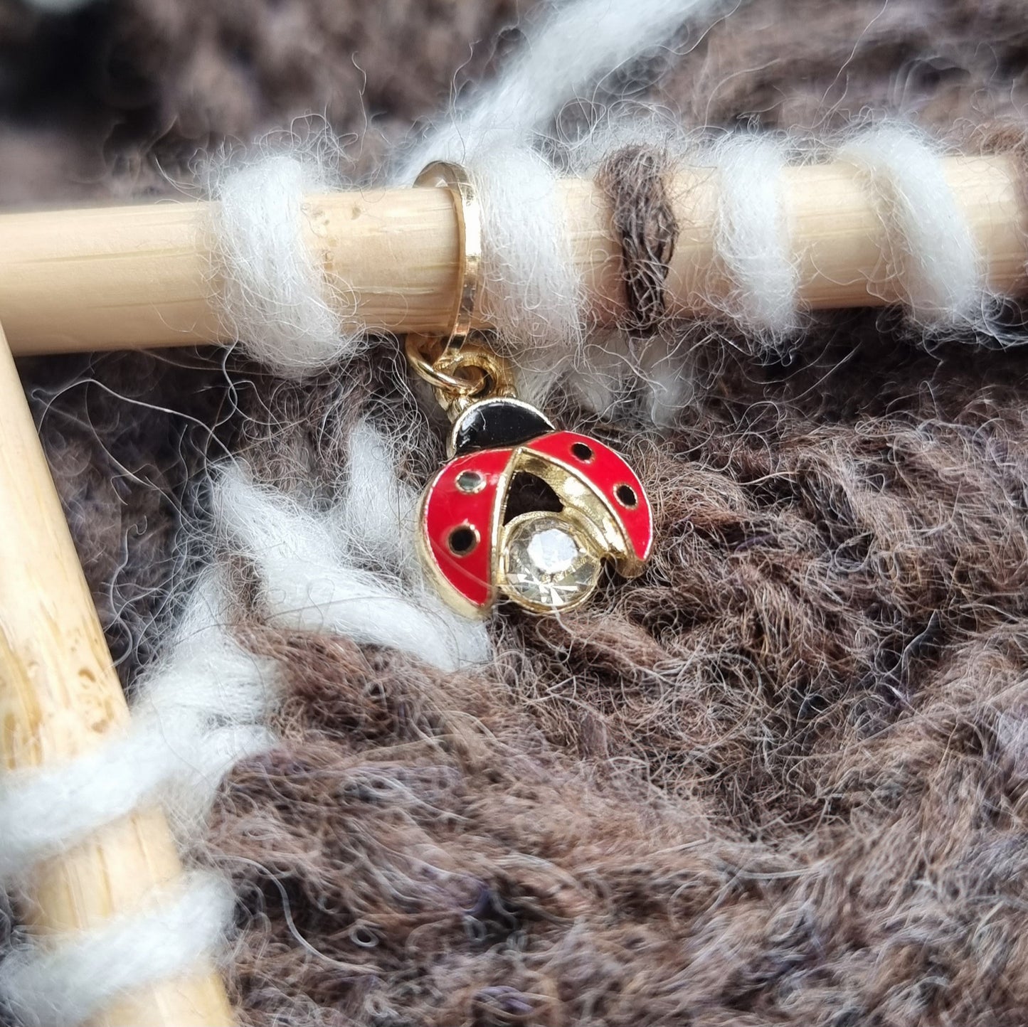 Marihøne med bling - Maskemarkør