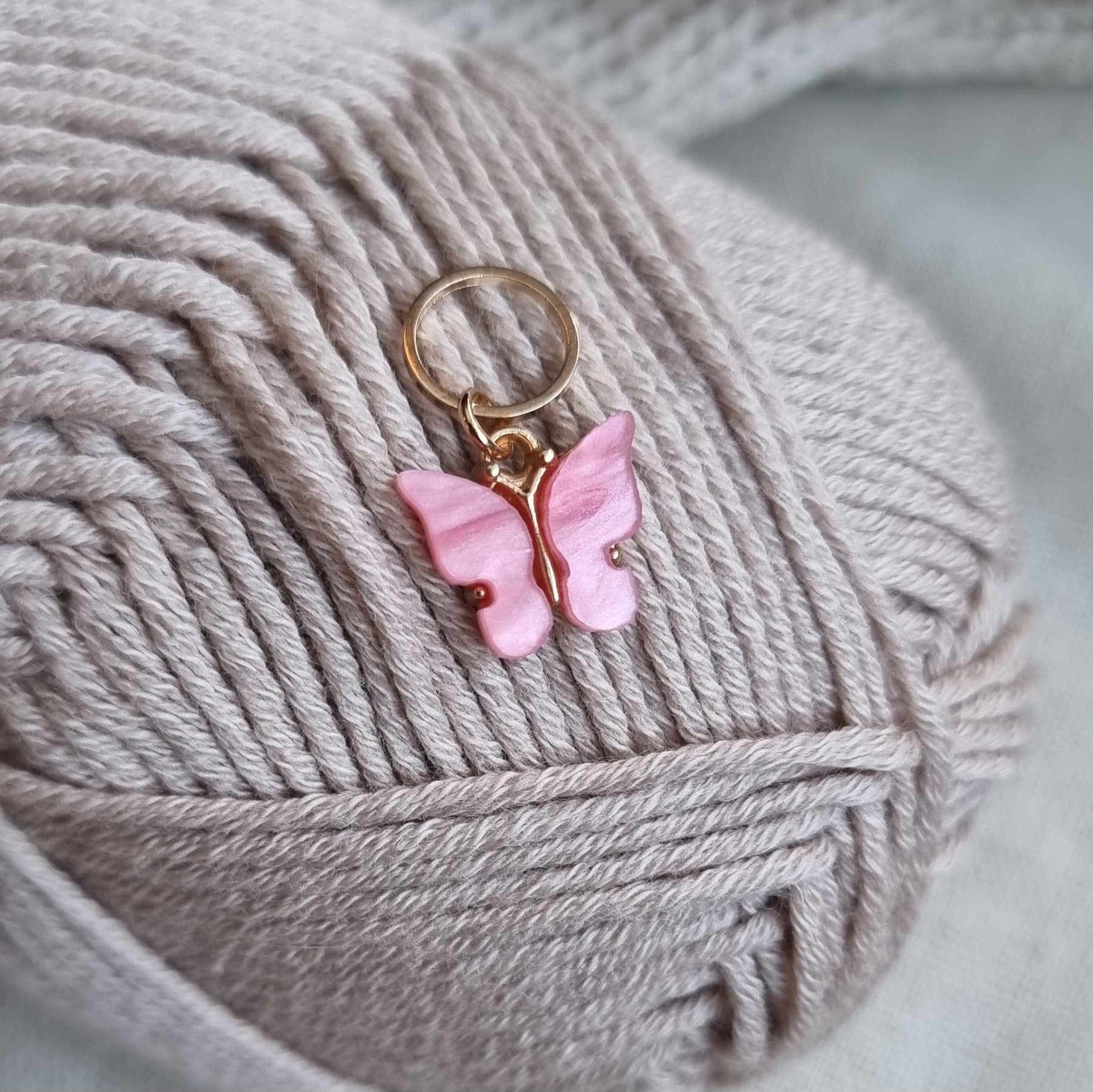 Rosa sommerfugl - Maskemarkør