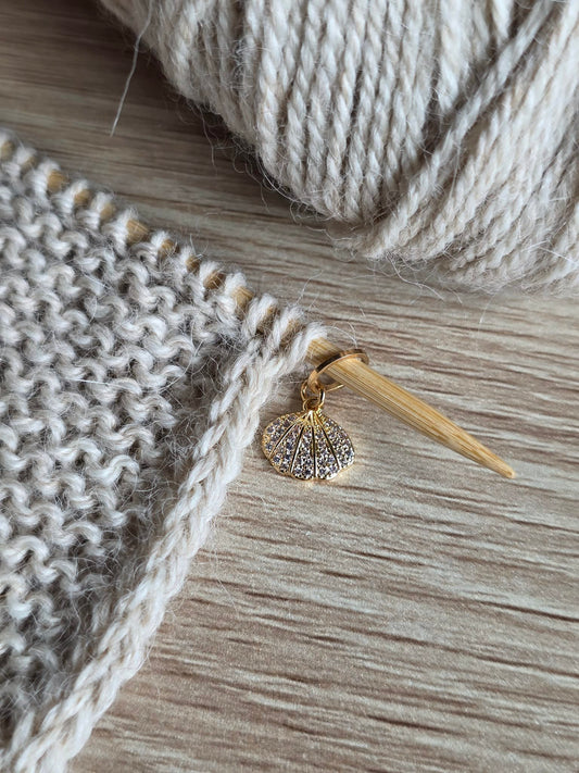 (VÅRNYHET) Skjell med bling - Maskemarkør