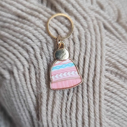 Strikket lue - Maskemarkør