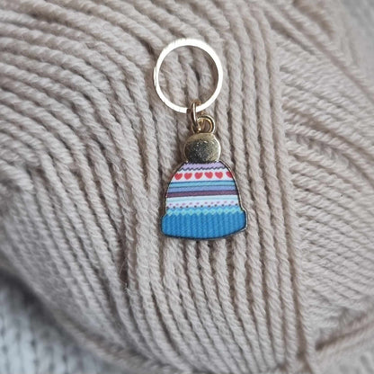 Strikket lue - Maskemarkør