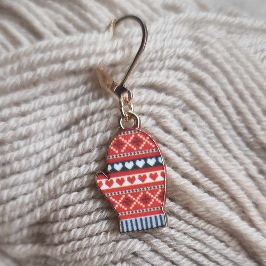 Strikket vott - Fremgangsmarkør