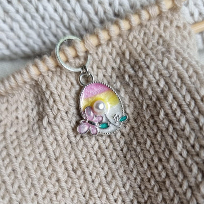 Smykke til strikketøyet - Maskemarkør