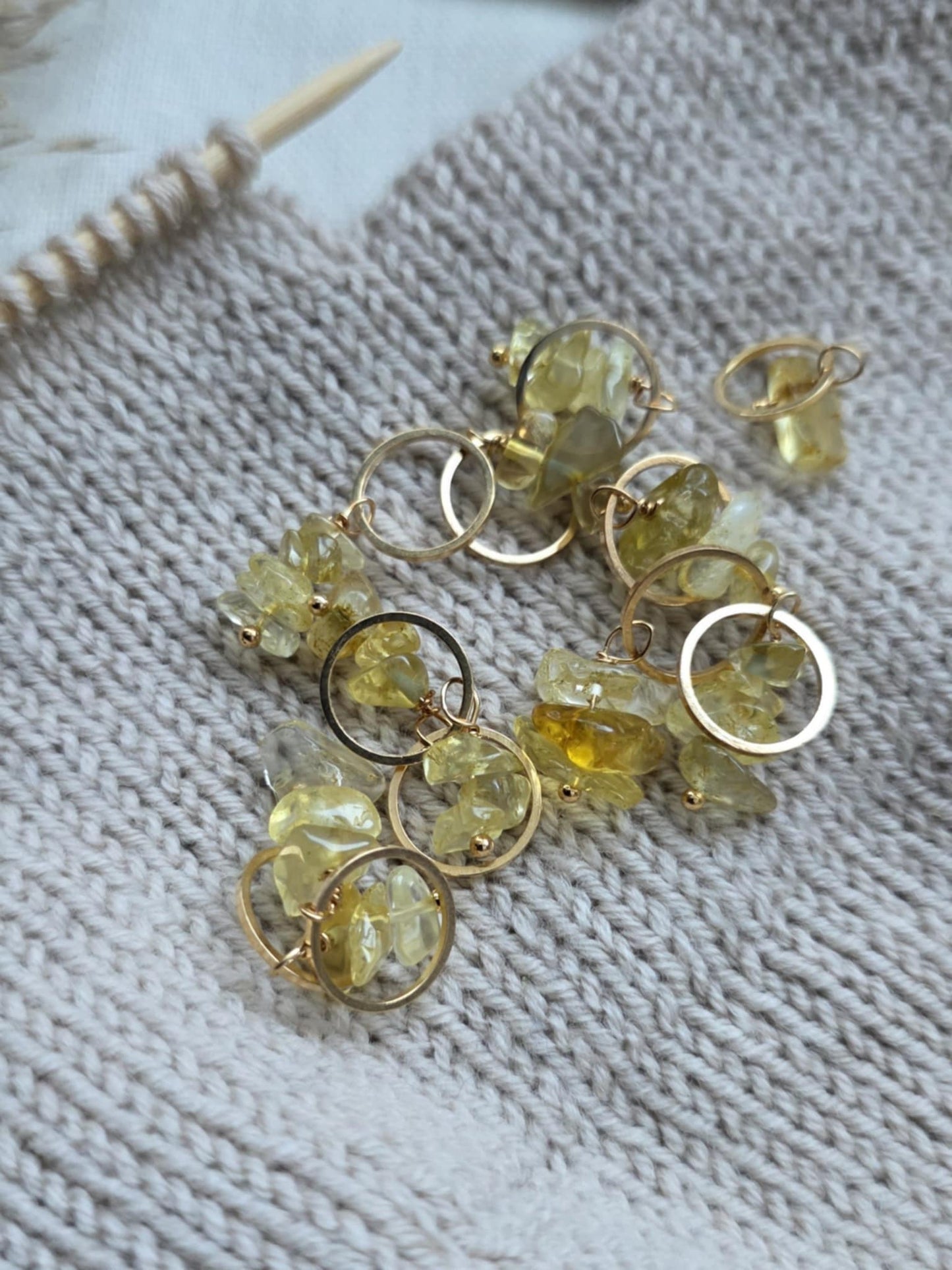 (SALG) Gul stein - Maskemarkør