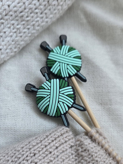 (NYHET) Garnnøste - Maskestoppere (flere fargevalg)