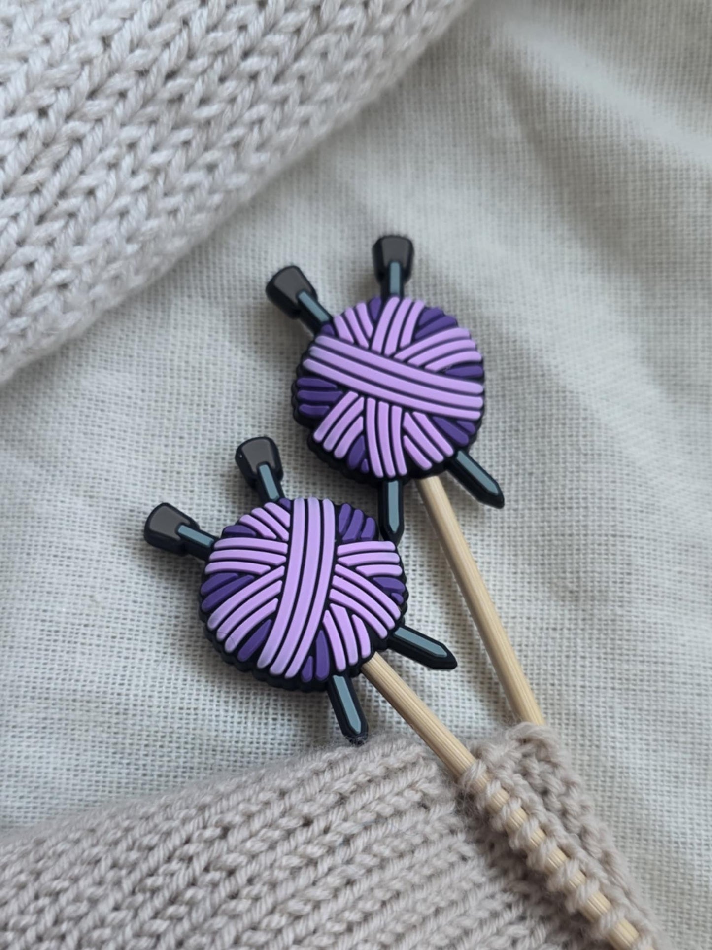 (NYHET) Garnnøste - Maskestoppere (flere fargevalg)