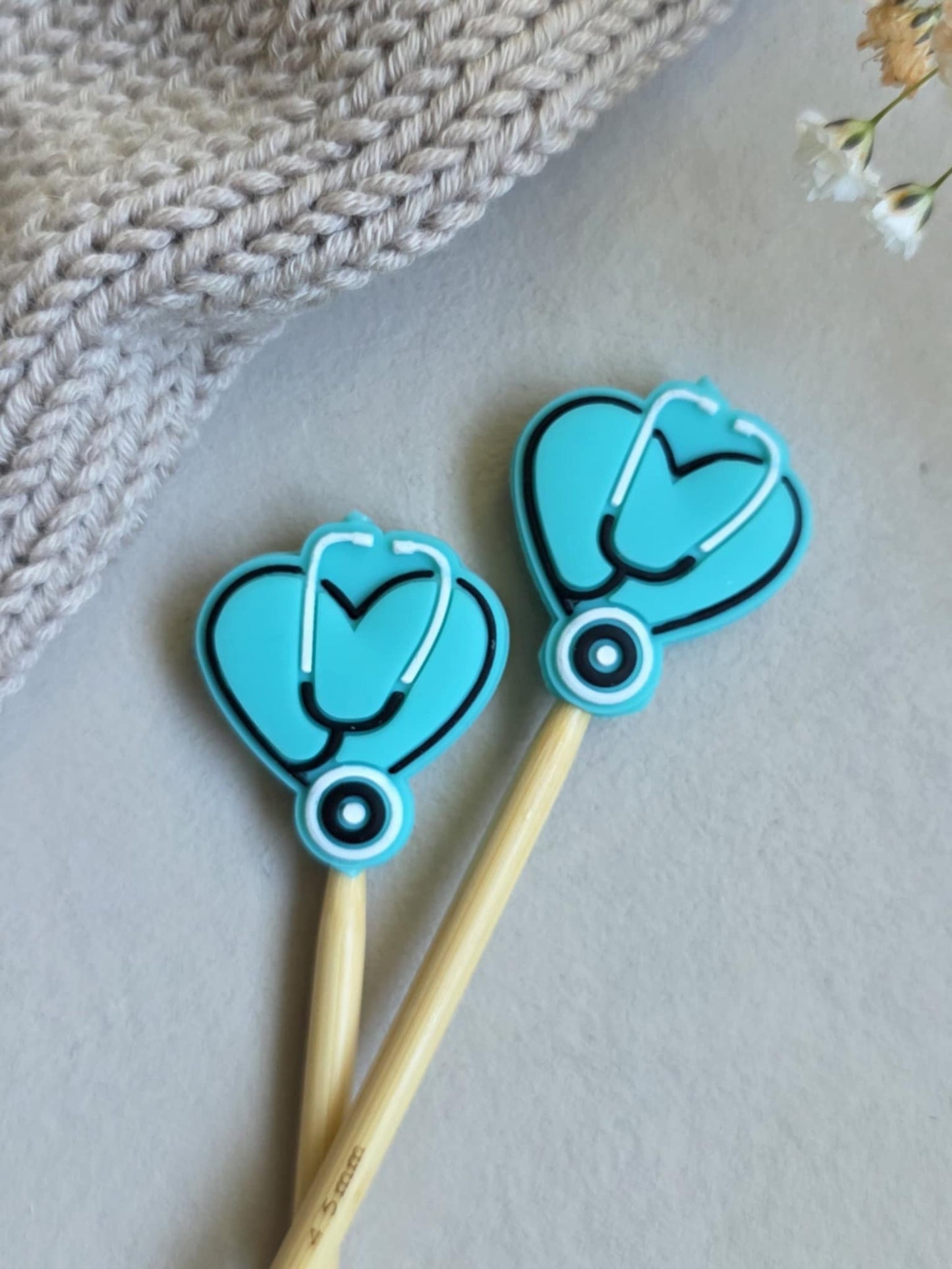 Hjerte med stetoskop - Maskestoppere