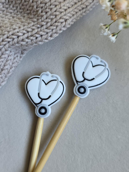 Hjerte med stetoskop - Maskestoppere