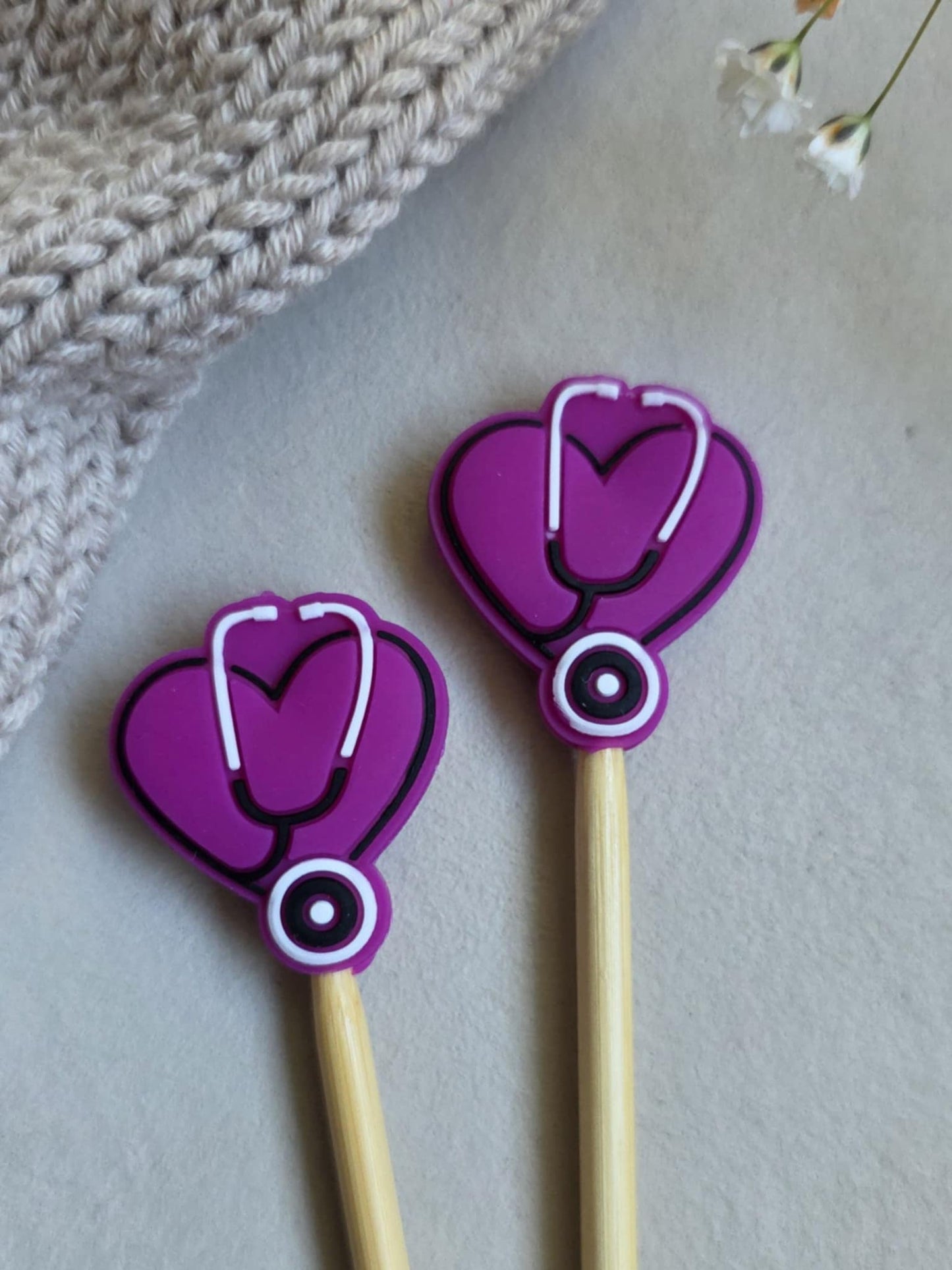 Hjerte med stetoskop - Maskestoppere