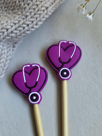 Hjerte med stetoskop - Maskestoppere