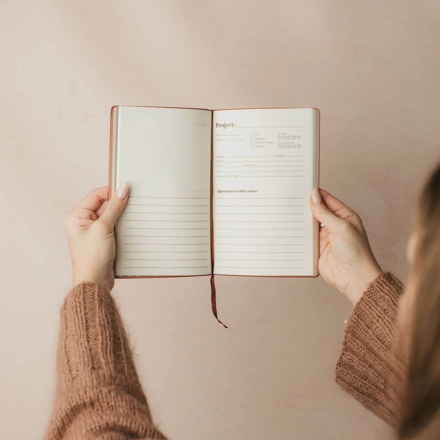 (NYHET) Knitting Notes – Din personlige strikkejournal