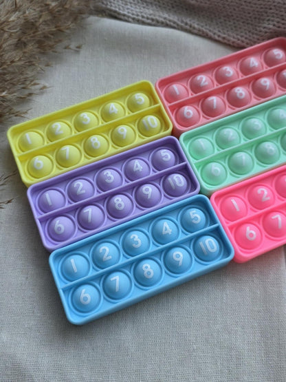 (NYHET) Pop-it omgangsteller - Pastell