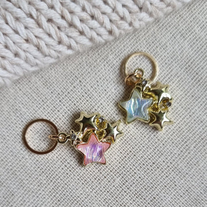 Maskemarkør med stjerner