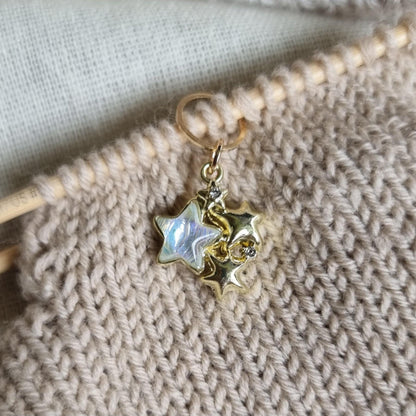 Maskemarkør med stjerner