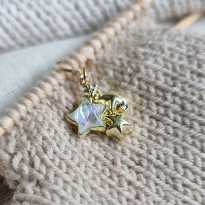 Maskemarkør med stjerner