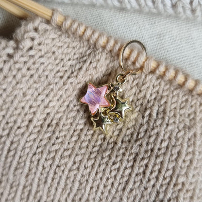 Maskemarkør med stjerner