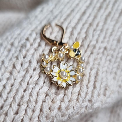 Bie og blomst - Fremgangsmarkør