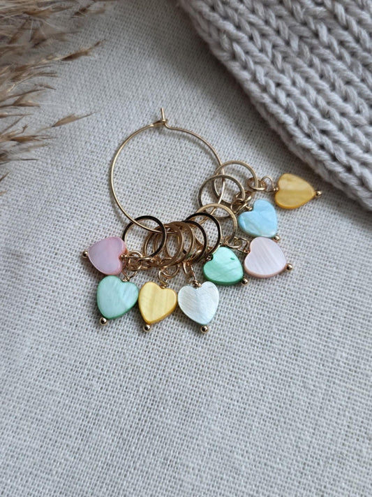 (NYHET) Raglansett – Skjellhjerter i pastellfarger