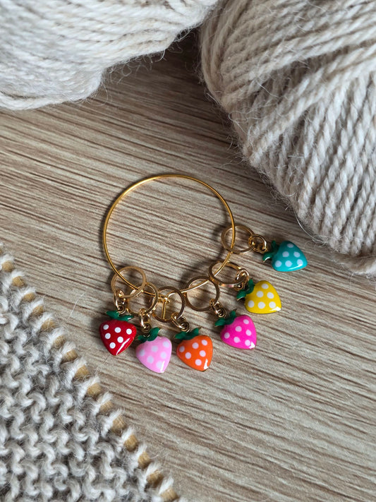 (VÅRNYHET) Jordbær - Maskemarkør