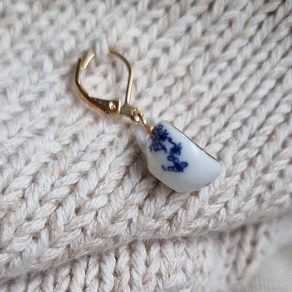 Porselenskopp med blått mønster - Fremgangsmarkør