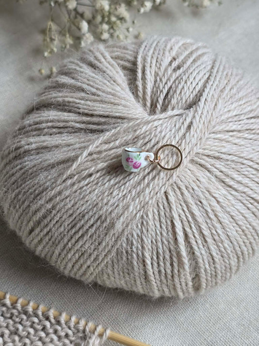 (VÅRNYHET) Porselenkopp Mini - Maskemarkør