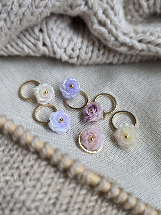 (NYHET) Liten rose - Maskemarkør