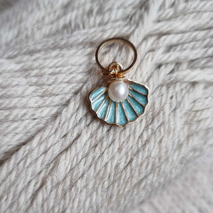 Skjell med perle - Maskemarkør