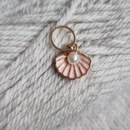 Skjell med perle - Maskemarkør